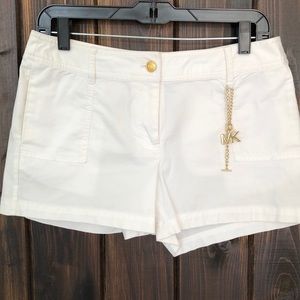 Michael Kors size 6 white shorts